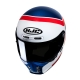 KASK MOTOCYKLOWY HJC V10 GRAPE BLUE RED L