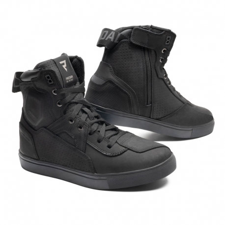 BUTY SKÓRZANE REBELHORN VANDAL BLACK/BLACK SOLE 38