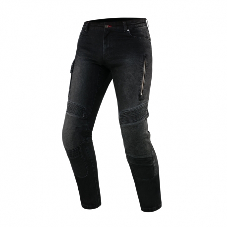 JEANSY MOTOCYKLOWE REBELHORN VANDAL DENIM BLACK