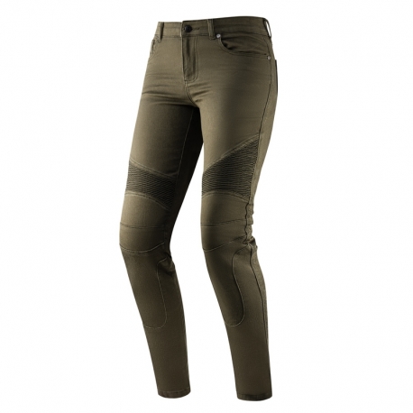 SPODNIE JEANS REBELHORN VANDAL LADY TWILL OLIVE W24L30