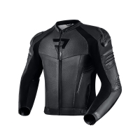 KURTKA MOTOCYKLOWA SKÓRZANA REBELHORN VANDAL BLACK 62