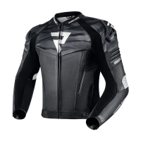 KURTKA MOTOCYKLOWA SKÓRZANA REBELHORN VANDAL BLACK WHITE