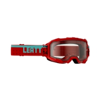 GOGLE LEATT VELOCITY 4.5 83 VLT TEAL CLEAR OS