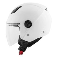 KAPPA 2024/12 KASK KV28 EVO SOLID JUNIOR OTWARTY JET KOLOR BIAŁY ROZMIAR 52 / XXS (HOMOLOGACJA ECE 22R06)