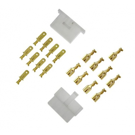 ELECTROSPORT 2025/02 ZŁĄCZE / KOSTKA 8 PINOWA 1/4" (STAREGO TYPU) KOMPLETNA