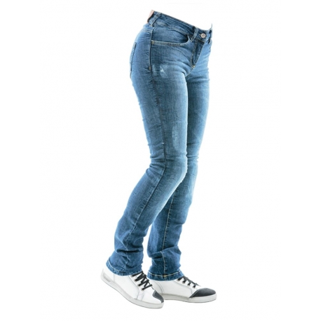 MODEKA SPODNIE JEANSY MOTOCYKLOWE DAMSKIE CITY NOMAD KAREN IRON ROZMIAR M