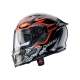 CABERG KASK INTEGRALNY AVALON X GURKHA KOLOR CZARNY/SZARY/POMARAŃCZOWY FLUO ROZMIAR XXL