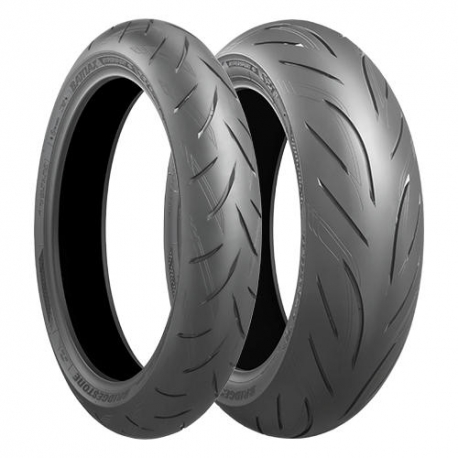 BRIDGESTONE KOMPLET OPON (8442/24) 120/70ZR17 BATTLAX S21 (58W) TL PRZÓD DOT 2024 + (8448/24) 190/55ZR17 BATTLAX S21 (75W) TL TY