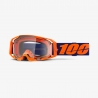 100 PROCENT GOGLE ARMATIC NEON ORANGE - CLEAR LENS - KOLOR POMARAŃCZOWY/FIOLETOWY SZYBA PRZEŹROCZYSTA