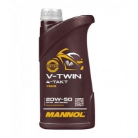 MANNOL OLEJ SILNIKOWY 4T V-TWIN 20W50 1 L MA2 FULLSYNTETYK (JASO MA/MA2, API SL) (20)