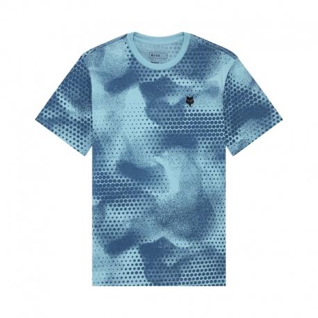 T-SHIRT FOX AOP TECH VINTAGE WASH