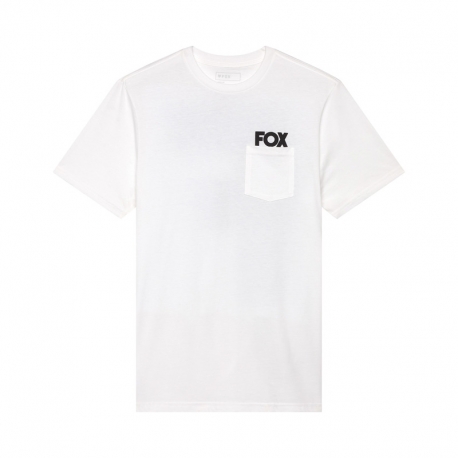 T-SHIRT FOX BIG F PREM OPTIC WHITE