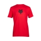 T-SHIRT FOX HEAD FLAME RED
