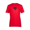 T-SHIRT FOX HEAD FLAME RED