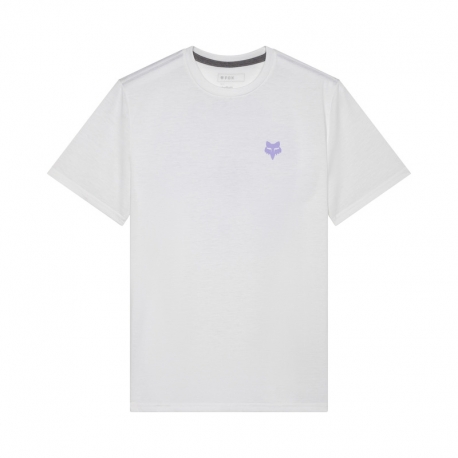 T-SHIRT FOX FREQUENCY TECH OPTIC WHITE S