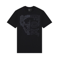 T-SHIRT FOX IMAGE SKULL PREM BLACK M