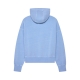 BLUZA Z KAPTUREM FOX LADY WORDMARK OVERSIZED CASHMERE BLUE XS