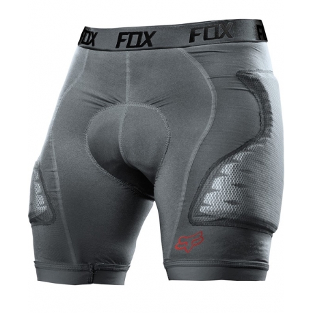 SPODENKI Z OCHRANIACZAMI FOX TITAN RACE CHARCOAL S