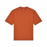 T-SHIRT FOX WORDMARK OVERSIZED CHOCOLATE