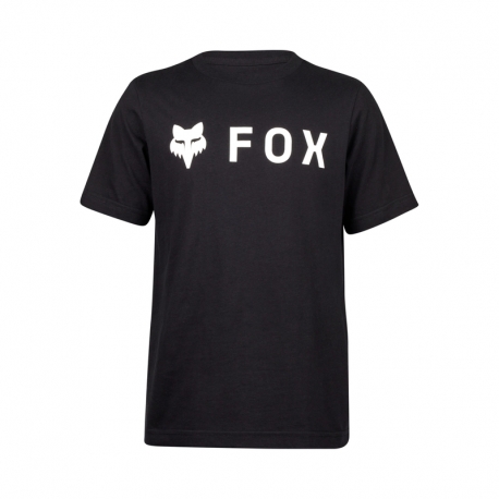 T-SHIRT FOX JUNIOR ABSOLUTE BLACK YM