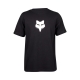 T-SHIRT FOX JUNIOR LEGACY BLACK YS