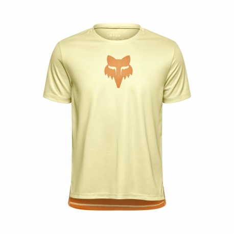 KOSZULKA ROWEROWA FOX JUNIOR RANGER HEAD LEMONADE