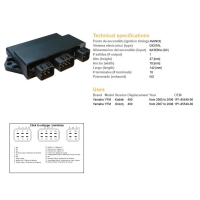 DZE MODUŁ ZAPŁONU CDI YAMAHA YFM 400 GRIZZLY '07-'08 KODIAK '05-'06 (1P1-85540-00)