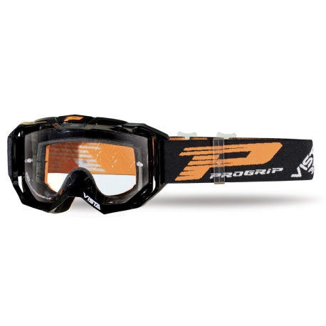 PROGRIP 2024/11 GOGLE PG3303-102 TR VISTA KOLOR CZARNY (SZYBA PG3310 BEZBARWNA LIGHT SENSITIVE, ANTISCRATCH, NO FOG, ANTI UV + S