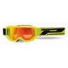 PROGRIP 2024/11 GOGLE PG3300-310 FL VISION KOLOR ŻÓŁTY FLUO MAT (SZYBA PG3348 CZERWONA LUSTRZANA ANTISCRATCH, NO FOG, ANTI UV)