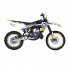 BLACKBIRD KOMPLET NAKLEJEK (OKLEIN) HUSQVARNA CR 125 '06-'08, WR 250/300 '06-'13 DREAM 5 KOLOR ŻÓŁTY NIEBIESKI BIAŁY