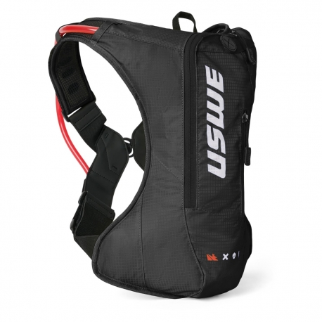 USWE CAMEL BAG OUTLANDER MOTO 4, BLACK KOLOR CZARNY POJEMNOŚĆ 3L PŁYN (3L+4L PLECAK)