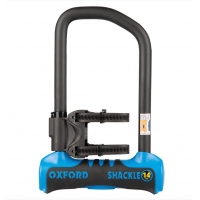 OXFORD ZABEZPIECZENIE ANTYKRADZIEŻOWE KŁÓDKA SHACKLE 14 PRO U-LOCK 260mm x 177mm KOLOR NIEBIESKI