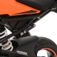 MOCOWANIE WYDECHU + ZAŚLEPKA PODNÓŻKA RG RACING KTM RC390/125 22- BLACK
