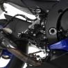 PODNÓŻKI REGULOWANE RG RACING YAMAHA YZF-R6 (17-) BLACK