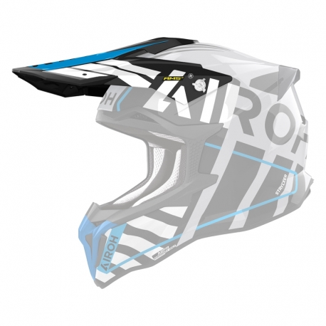 DASZEK DO KASKU AIROH STRYCKER BRAVE BLUE/GREY GLOSS