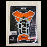 NAKLEJKA NA BAK TANKPAD RG RACING FACTORY CARBON KTM ORANGE
