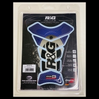 NAKLEJKA NA BAK TANKPAD RG RACING FACTORY CARBON YAMAHA BLUE