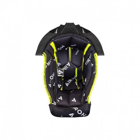 WYŚCIÓŁKA DO KASKU AIROH AVIATOR TWIST 3 BLACK/WHITE + BLACK SUPPORT XL