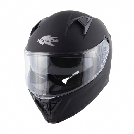 KAPPA 2024/12 KASK KV52 KRONOS INTEGRALNY Z BLENDĄ KOLOR CZARNY MATT ROZMIAR 56 / S (HOMOLOGACJA ECE 22R06)