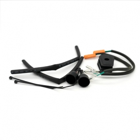 ADAPTER DO KIERUNKOWSKAZÓW RG RACING KAWASAKI NINJA 500 24- / Z900 17-19 2 SZT BLACK
