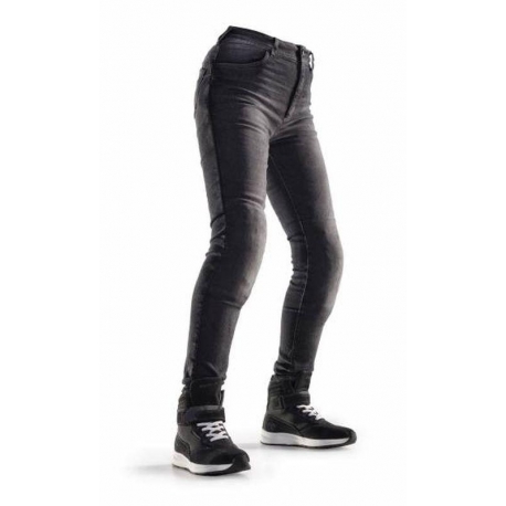 MODEKA SPODNIE JEANSY MOTOCYKLOWE DAMSKIE CITY NOMAD KIM BLACK KOLOR CZARNY ROZMIAR XS