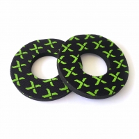X-GRIP NAKŁADKI (PIANKI ANDTYODCISKOWE - DONUTS) NA MANETKI KOLOR ZIELONY