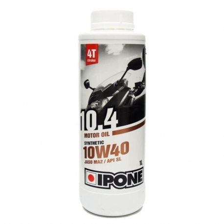 IPONE 10.4 10W40 OLEJ SILNIKOWY SEMISYNTETYK 1L (API SN/JASO MA2) (AKC) (15) ZASTĘPUJE 800053