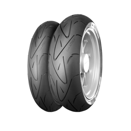 CONTINENTAL OPONA 130/70ZR16 CONTISPORTATTACK (61W) TL M/C PRZÓD DOT 43/2022 (244003) (oferta specjalna)