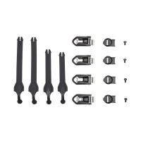 ZESTAW PASKÓW DO BUTÓW FOX LADY COMP STRAP KIT/BUCKLE BLACK OS