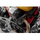 CRASHBAR/GMOL SW-MOTECH MOTO GUZZI V85 TT/TRAVEL (19-23) BLACK