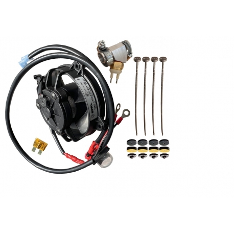 Kompletny zestaw wentylatora KTM/HUSQVARNA EXC/TE 250/300 2T TPI 2018-2020, EXC-F/SXF/FE 250/350/450 2017-2020