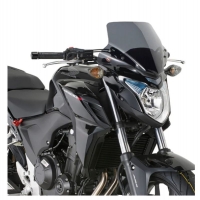 KAPPA 2025/05 SZYBA HONDA CB 500 F '13-'15 (WYS. 28,5 X SZER. 36 CM) PRZYCIEMNIANA Z MOCOWANIAMI