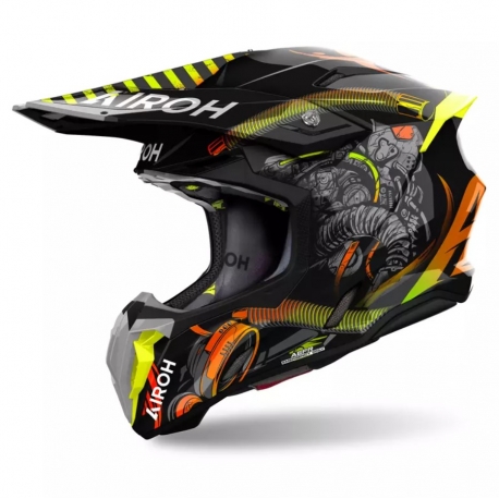 AIROH KASK CROSS / ENDURO / ATV / QUAD TWIST 3 KOLOR CZARNY MAT ROZMIAR XXL