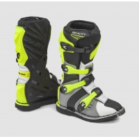 FORMA BUTY OFF ROAD/CROSS DZIECIĘCE/JUNIOR/KID GRAVITY KOLOR SZARY/BIAŁY/ZÓŁTY FLUO ROZMIAR 38